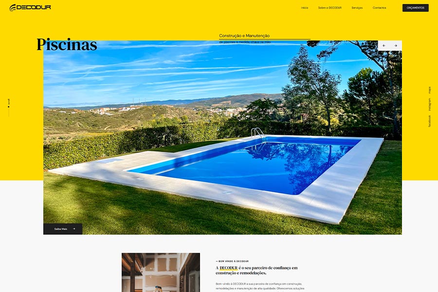 Decodur – Construção e Manutenão de Piscinas