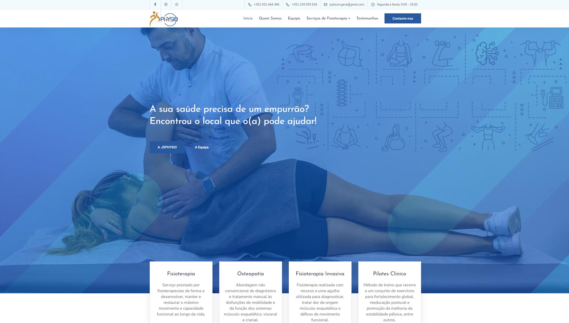JS Physio - Fisioterapia Coimbra, Osteopatia e Pilates
